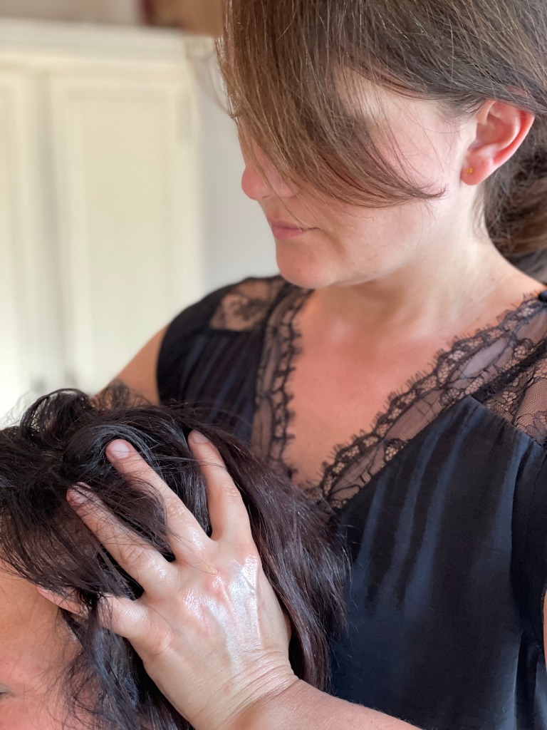 photo seance Anne-Sophie KRONENBERGER - Om’Dêvî Ayurveda