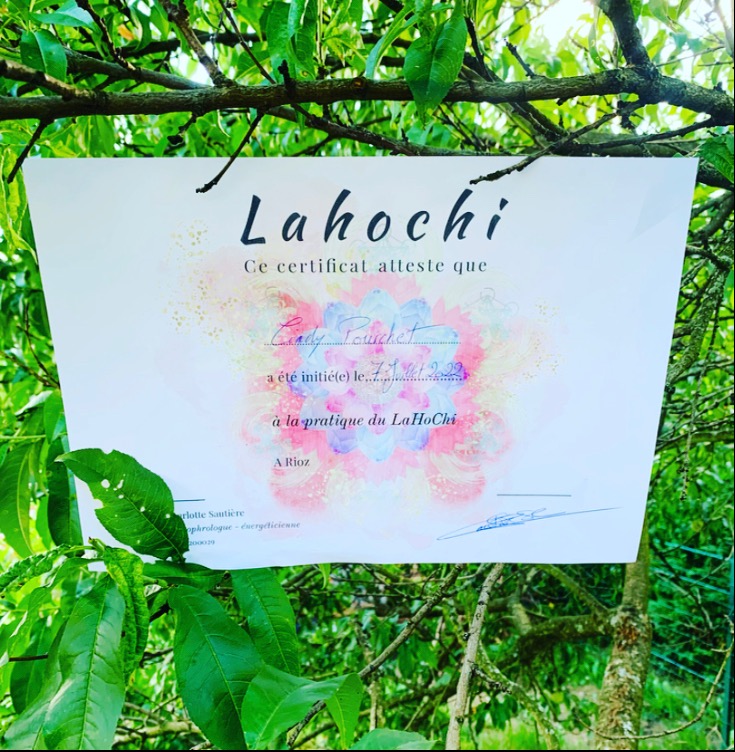 photo diplome Fée d’instants sacrés 