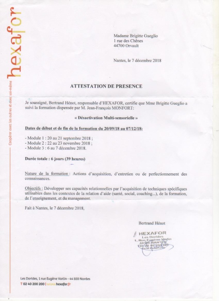 photo activite Brigitte gueglio