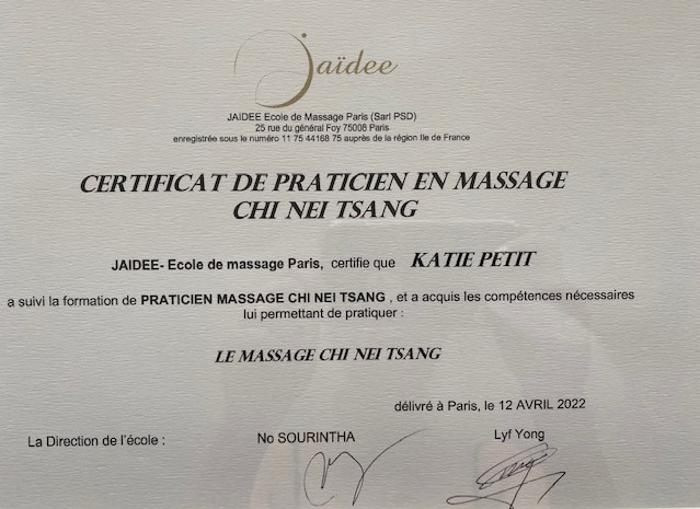 photo diplome Katie Petit