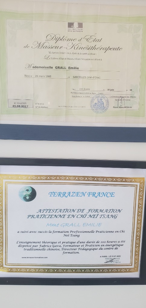 photo diplome Grall Emilie