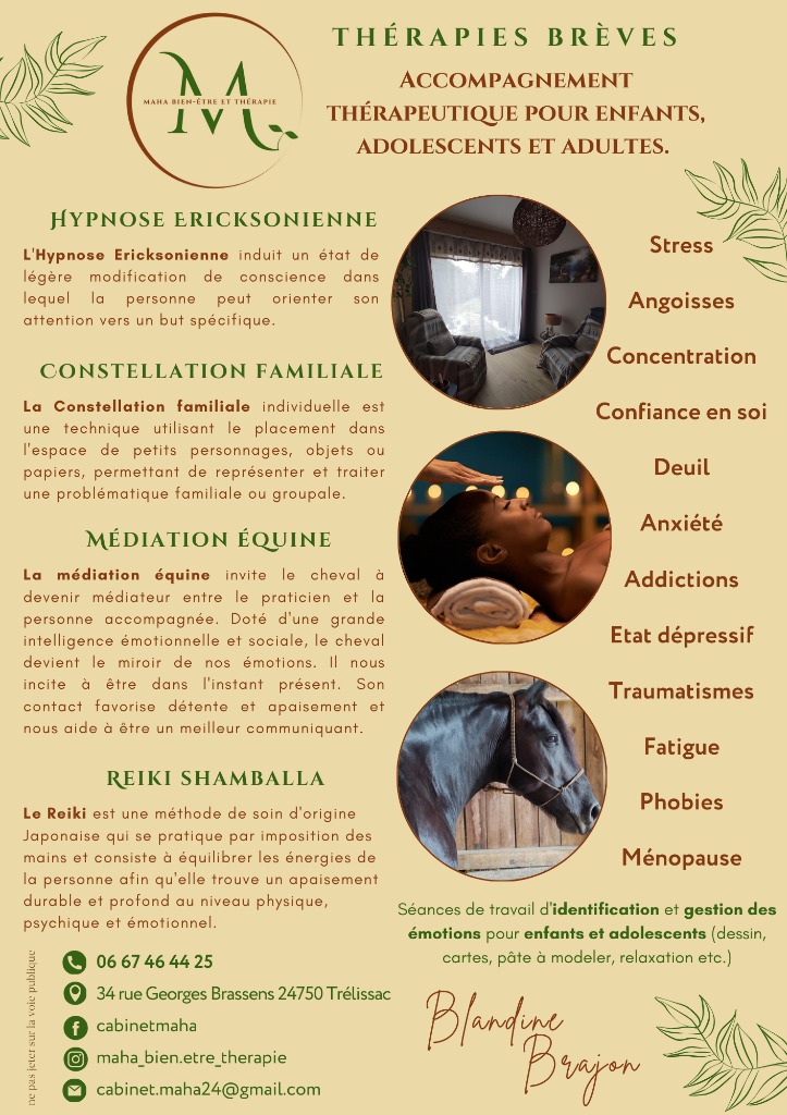 photo activite Blandine BRAJON Cabinet MAHA