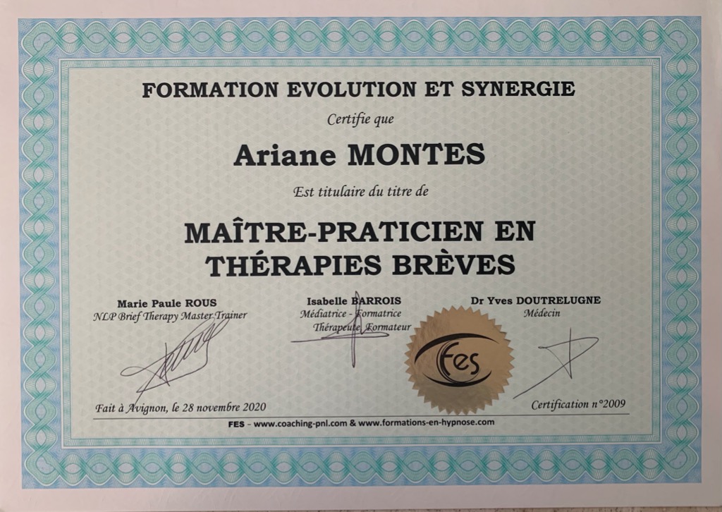 photo diplome Ariane Montès