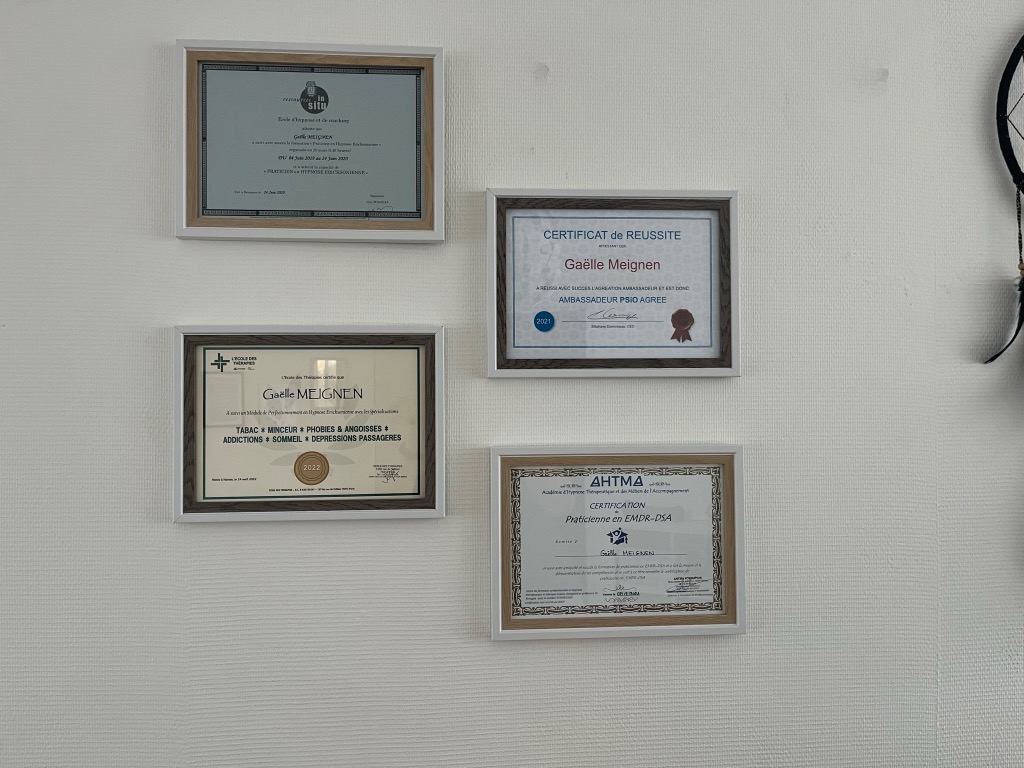 photo diplome Meignen Gaelle