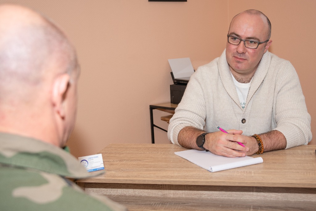 photo seance Fabrice SEURRE sophrologue