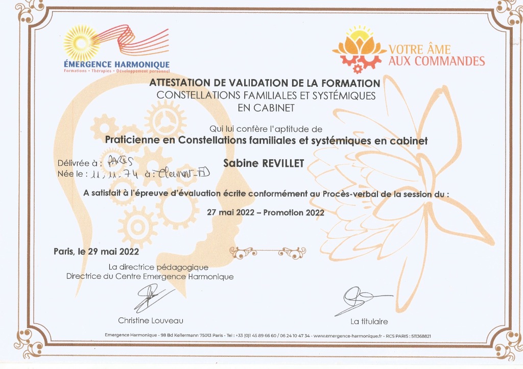 photo activite Sabine Revillet