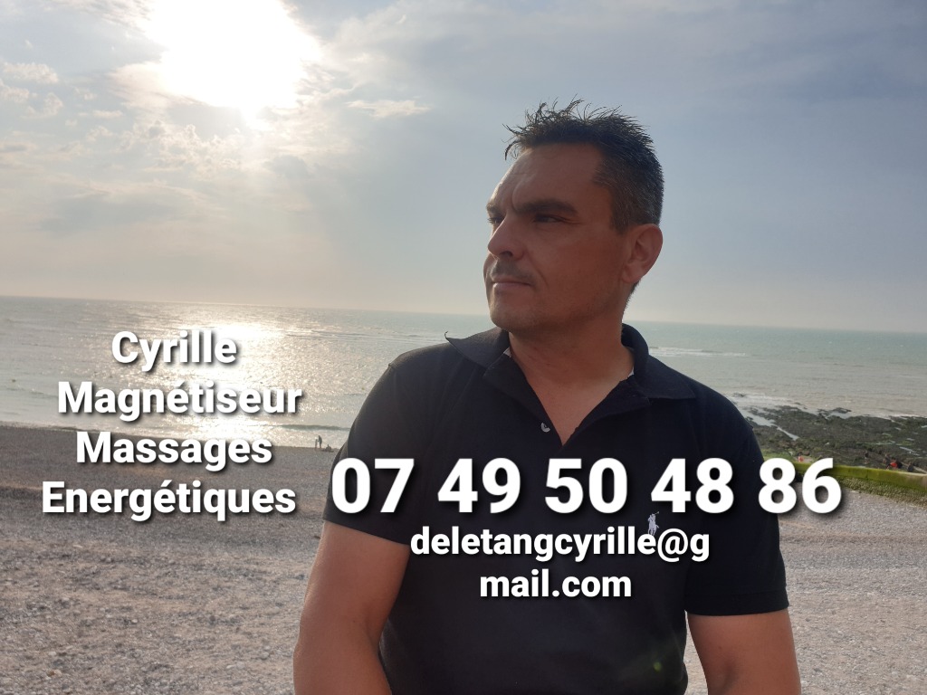 photo portrait Cyrille Magnétiseur Massages énergetiques 