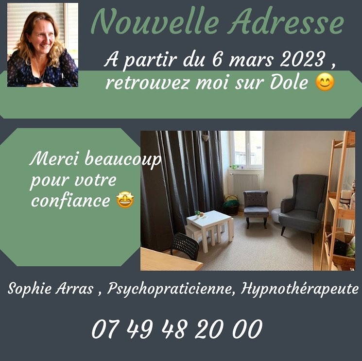 photo cabinet Sophie ARRAS Psychopraticienne