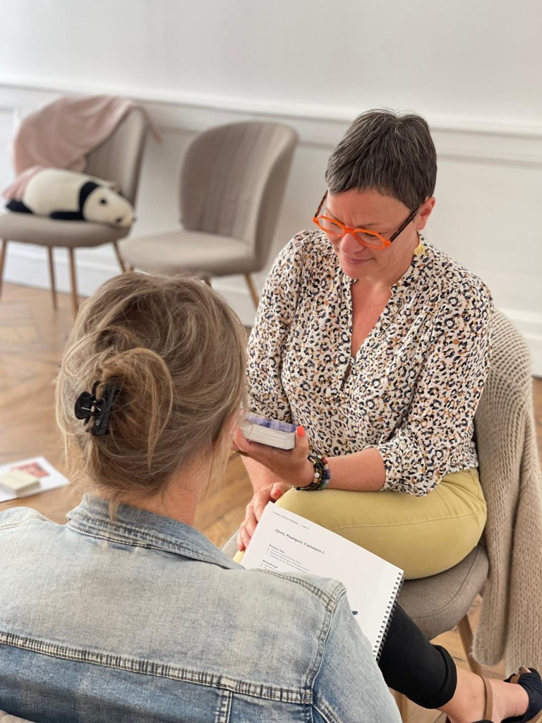 photo seance Guinehut Carine S’aligner avec soi