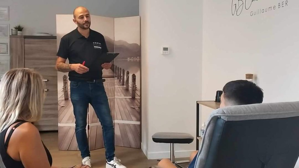 photo seance Guillaume Ber - coach thérapeute