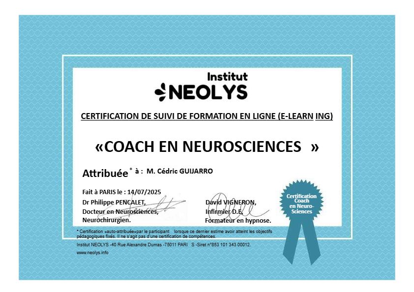 photo diplome CEDRIC GUIJARRO