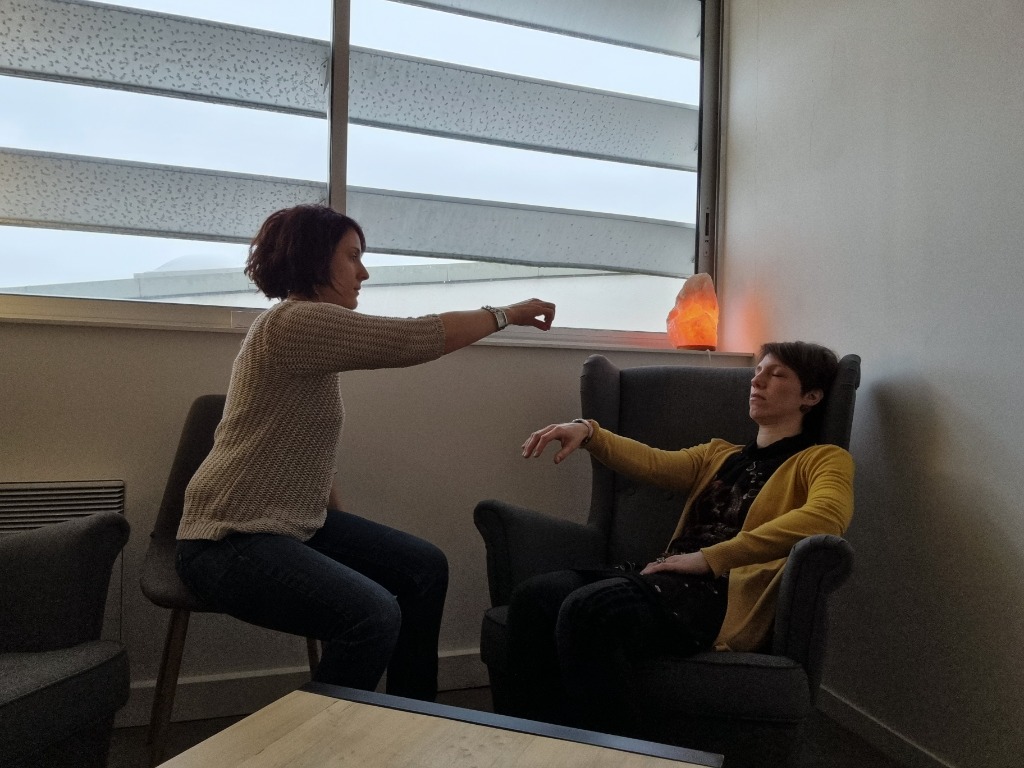 photo seance Gwenaëlle Van Bellinghen