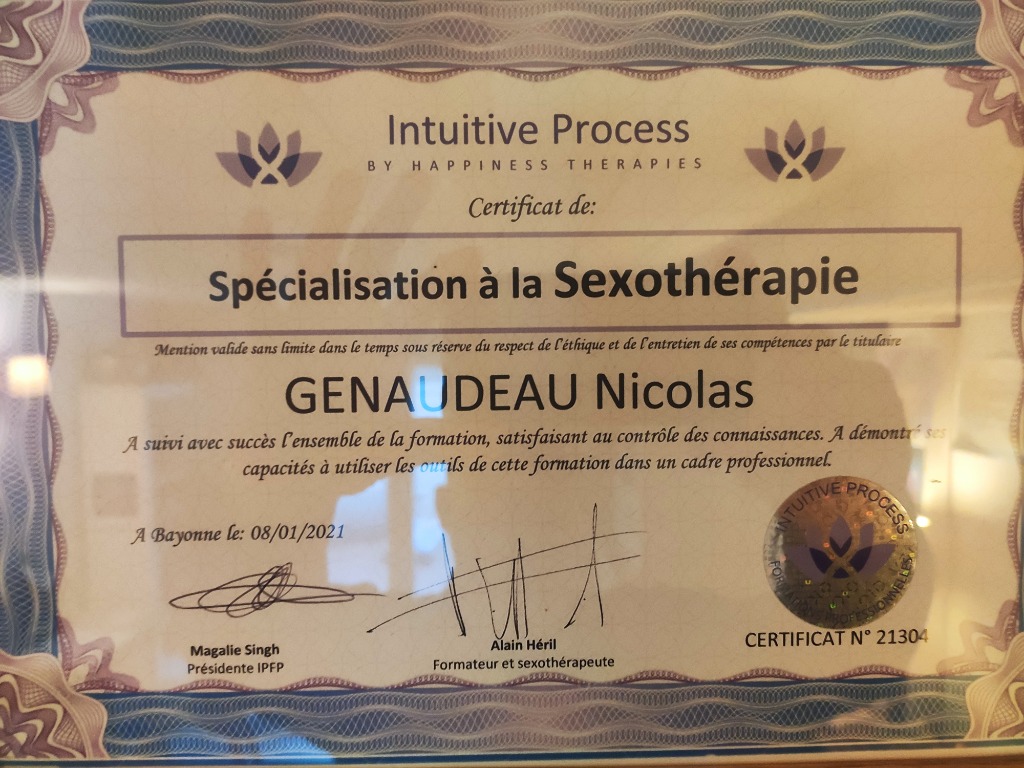 photo diplome Genaudeau Nicolas