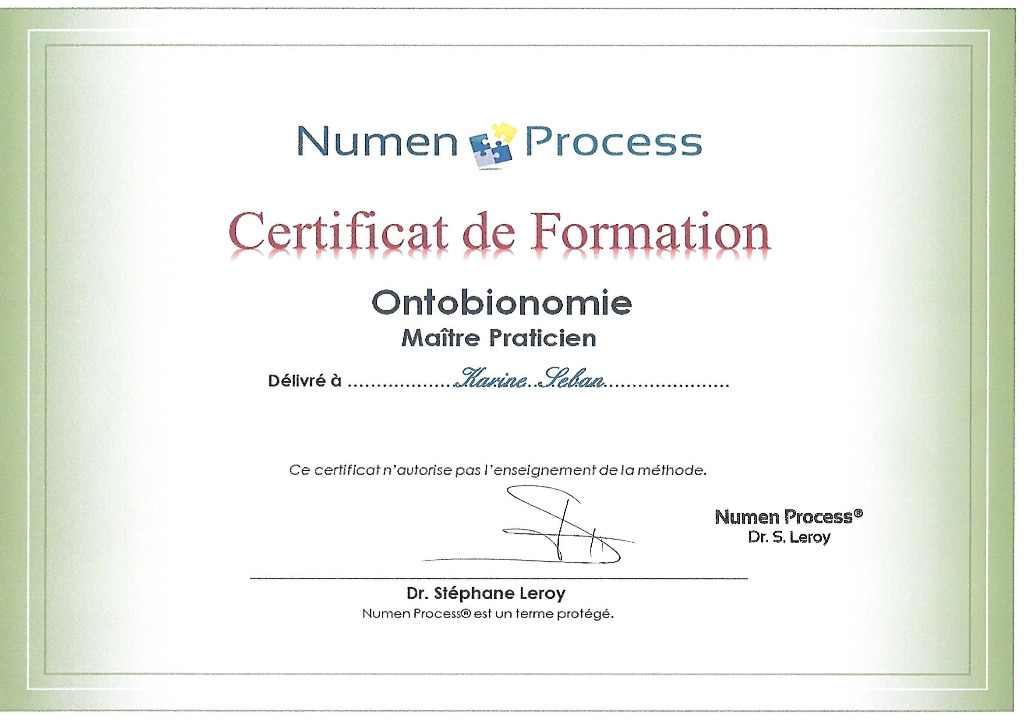 photo diplome Karine Seban