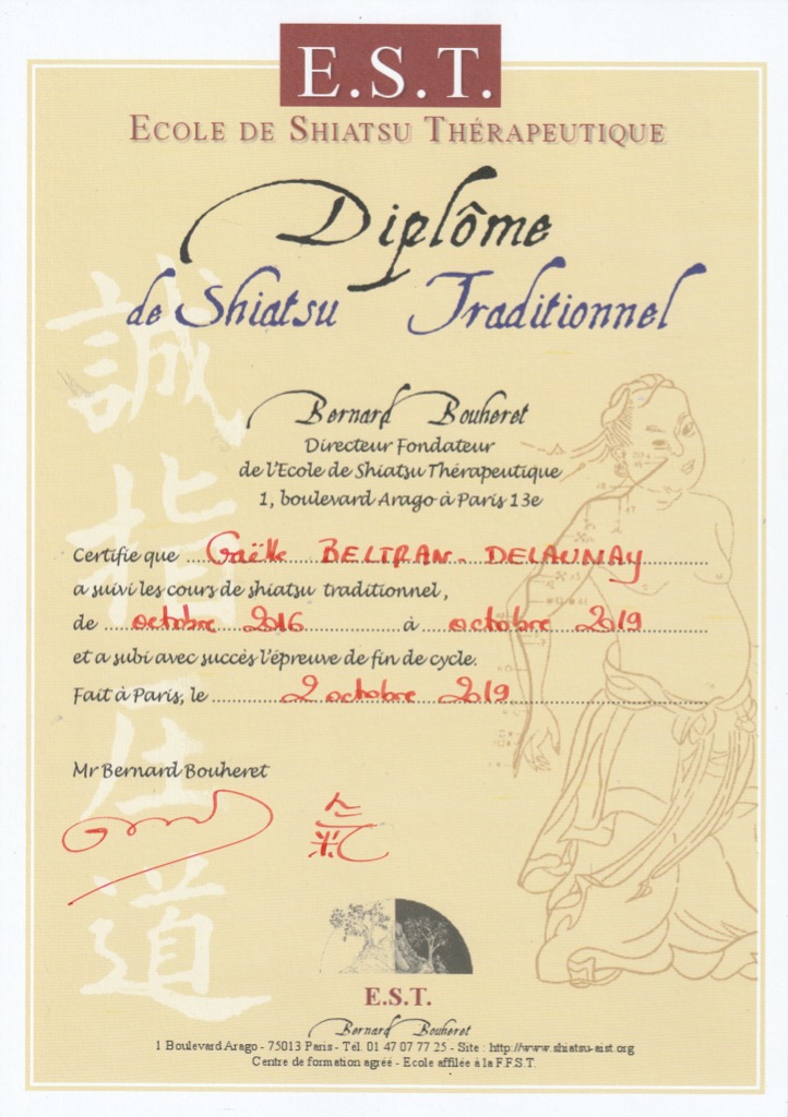 photo diplome Gaëlle Beltran-Delaunay 