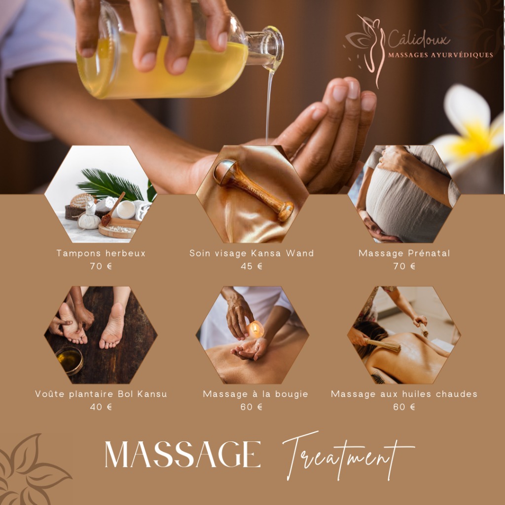 photo cabinet CÂLIDOUX Massages Ayurvédiques- Stéphanie