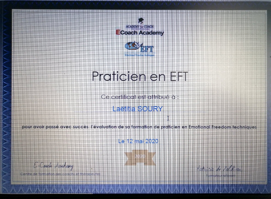 photo diplome Laëtitia SOURY