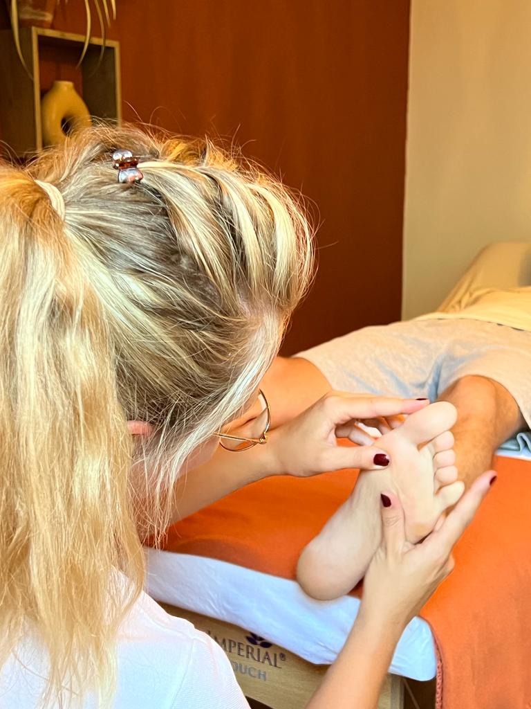 photo seance Danique Reflexologue Limoges