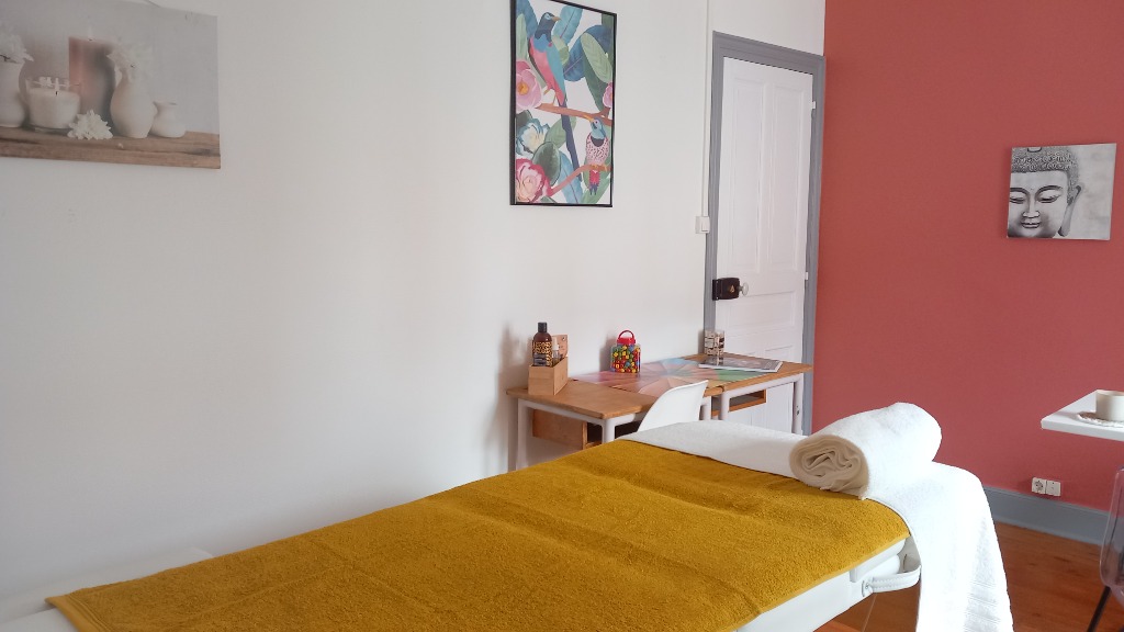 photo cabinet Vanessa MARTIN Massothérapie Art thérapie