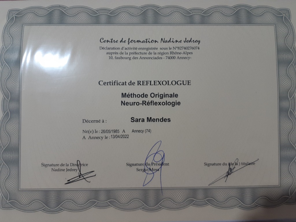 photo diplome Sara Mendes