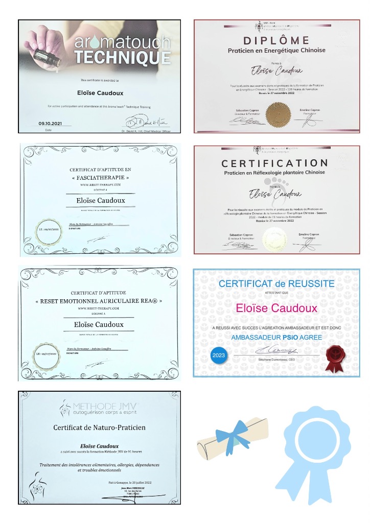 photo diplome La source d’Eloïse