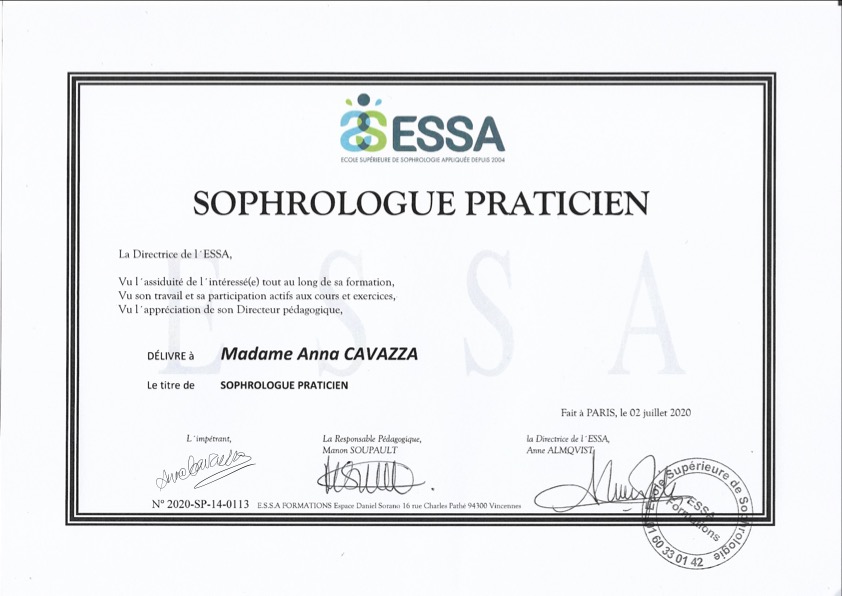 photo diplome Anna Cavazza