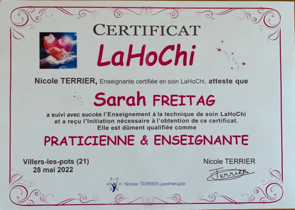 photo diplome S’Harmonies