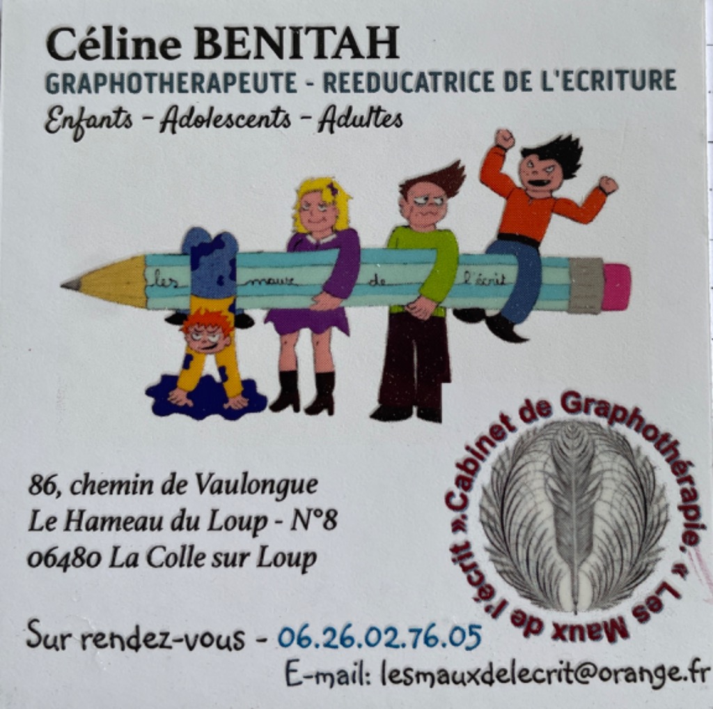 photo diplome Cabinet « Les Maux de l’écrit »