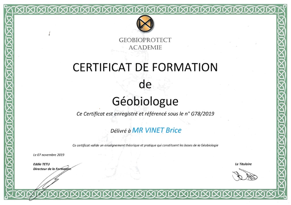 photo diplome Brice Vinet