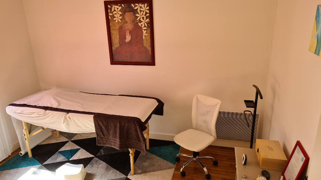 photo cabinet DUBOIS D, Gestion stress, Réflexologie plantaire