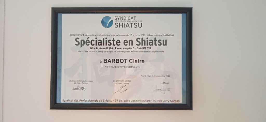 photo diplome Claire ROUX