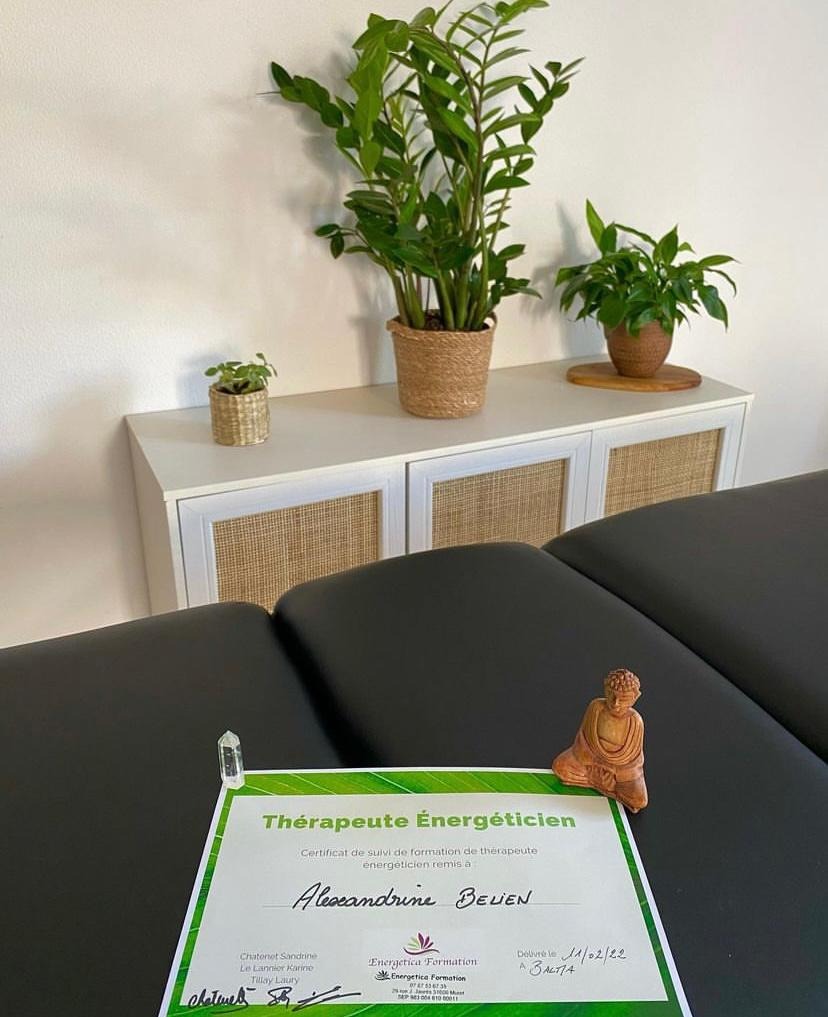 photo diplome Alexandrine BELIEN