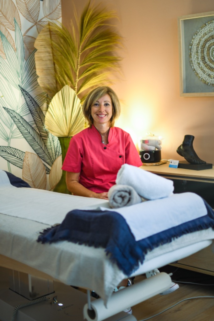 photo seance Virginie Réflexologie Bzh