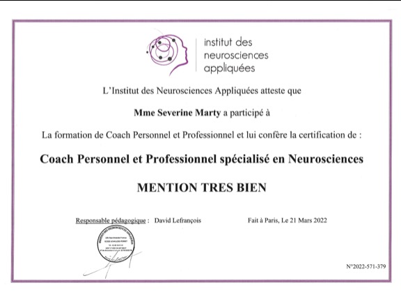 photo diplome Séverine Marty