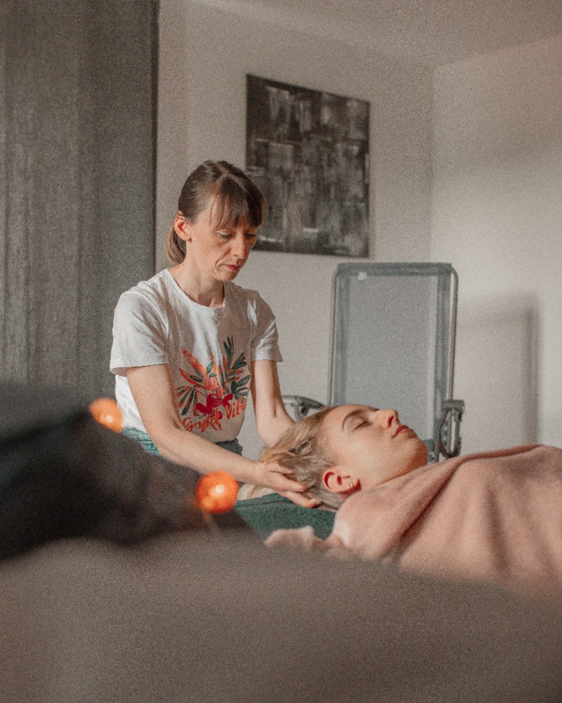 photo portrait Sandrine Brun Réflexologue - Massage bien-être