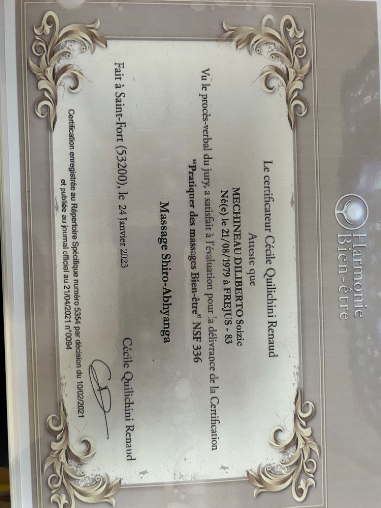 photo diplome Soizic Mechineau