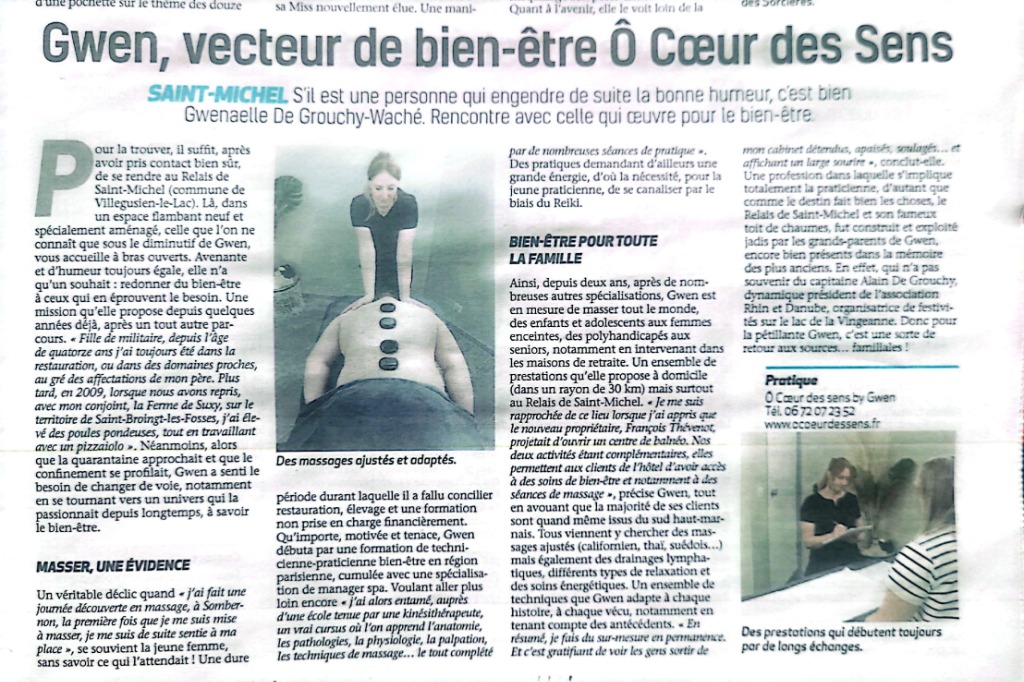 photo activite Gwenaelle De grouchy waché