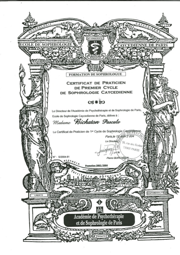 photo diplome Pascale Gratacos