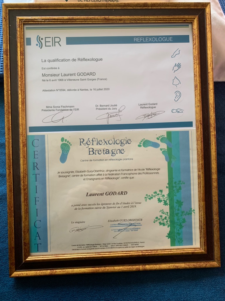 photo diplome Laurent GODARD