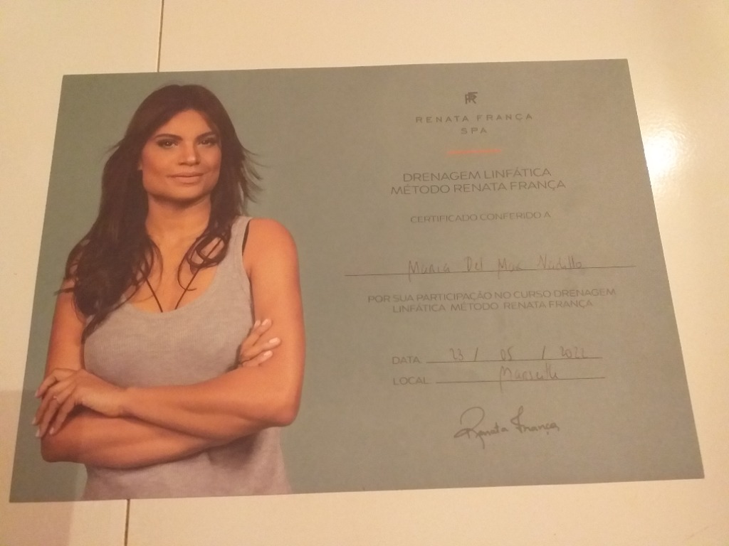 photo diplome Marie DEL MAR