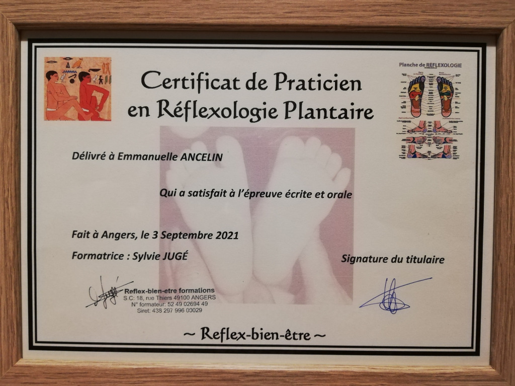 photo diplome Emmanuelle ANCELIN