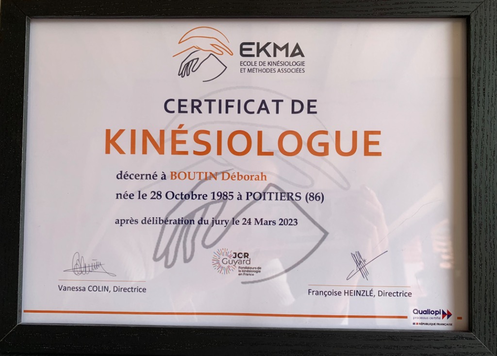 photo diplome BOUTIN DEBORAH