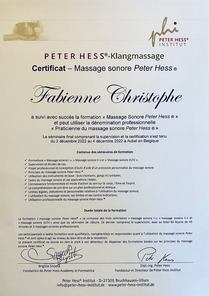 photo diplome Fabuloops-Massage Sonore