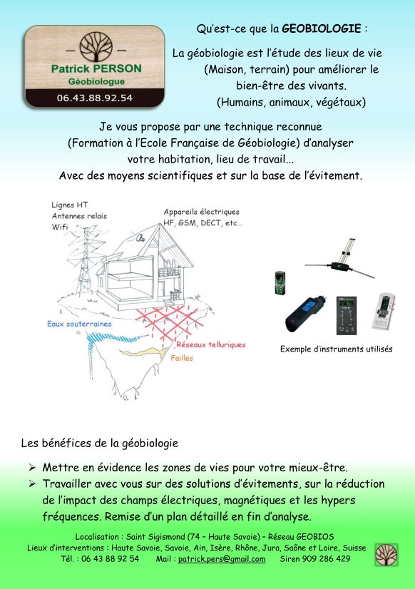 photo activite Patrick PERSON