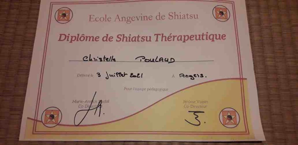 photo diplome Christelle Poulaud