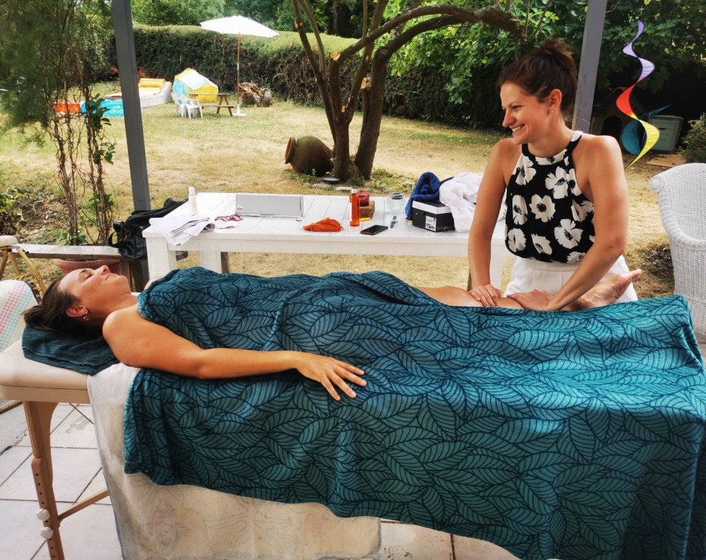 photo seance Cloé, le bien-être au naturel