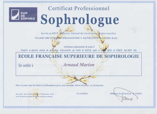 photo diplome Marion Arnaud