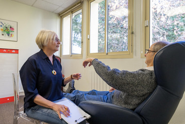 photo seance Véronique Cognault E.R.E. Coaching et Hypnose