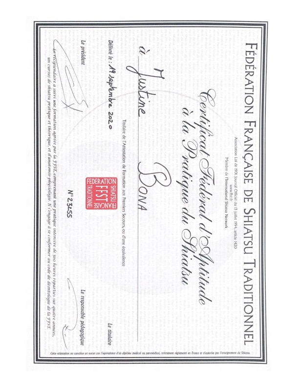 photo diplome Justine