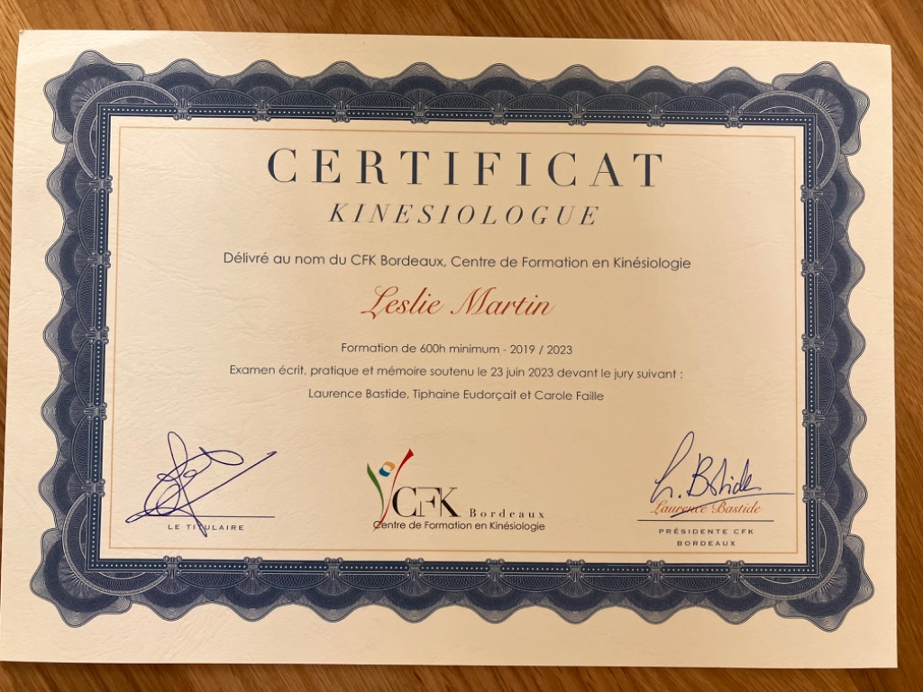 photo diplome Leslie Martin